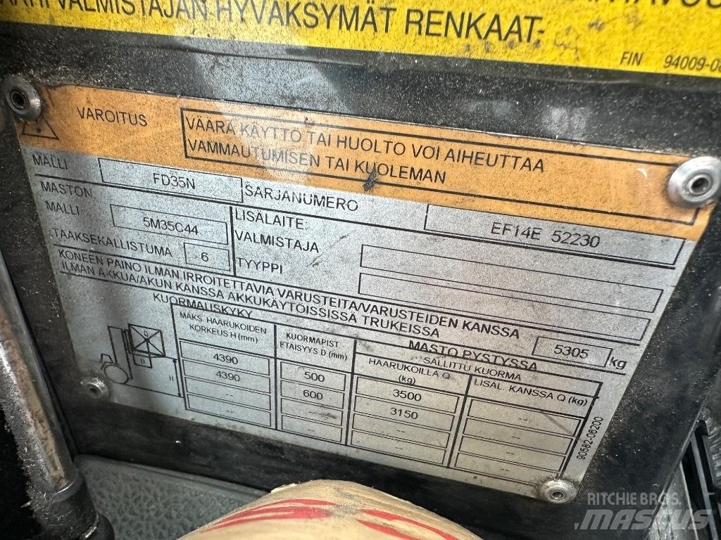 Mitsubishi FD 35 N Carrelli elevatori diesel