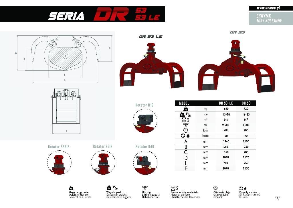  DEMOQ DR53 Pinze