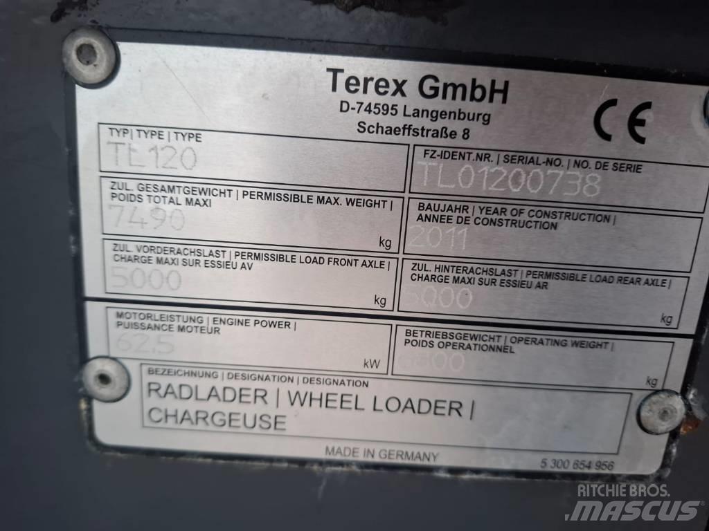 Terex TL 120 Pale gommate