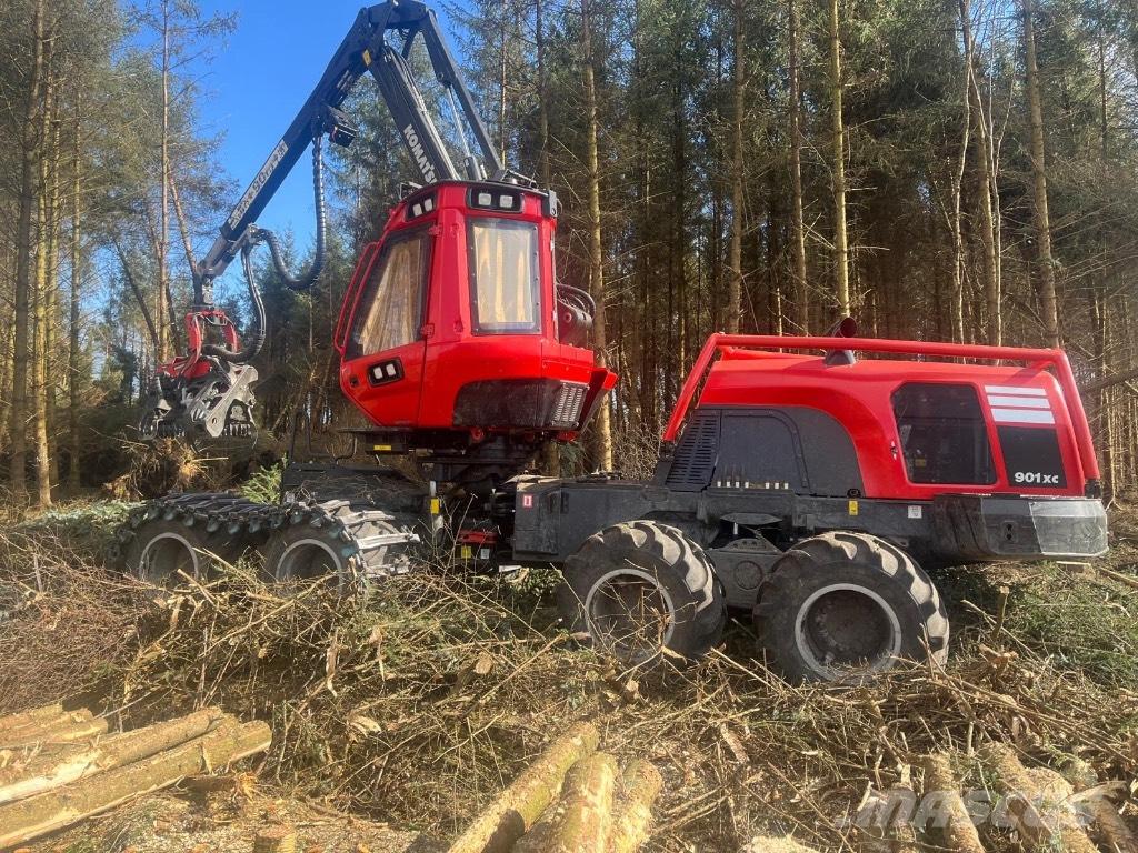 Komatsu 901 XC Abbattitrici, Disboscatrici