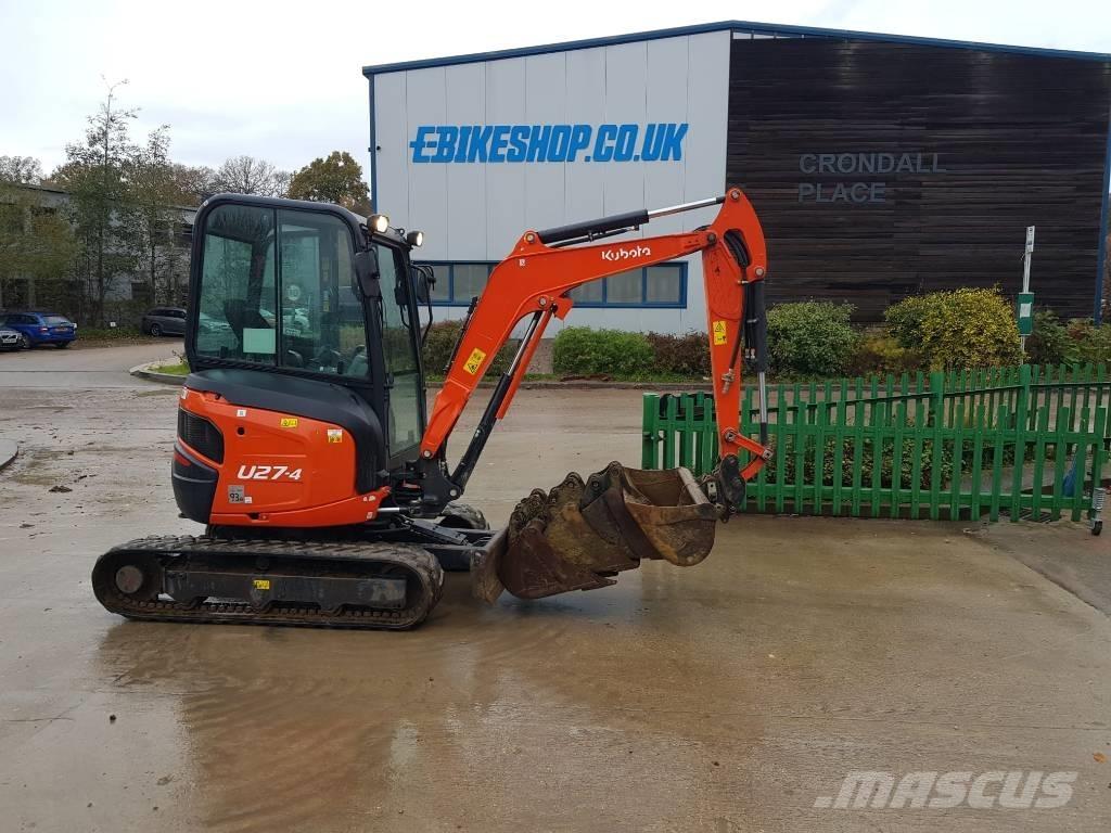 Kubota U27-4 Miniescavatori