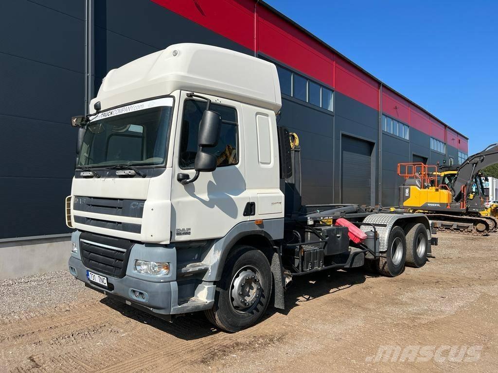 DAF CF85.460 Camion con gancio di sollevamento