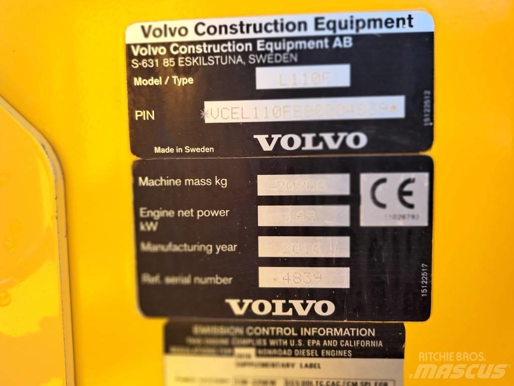 Volvo L 110 F Pale gommate