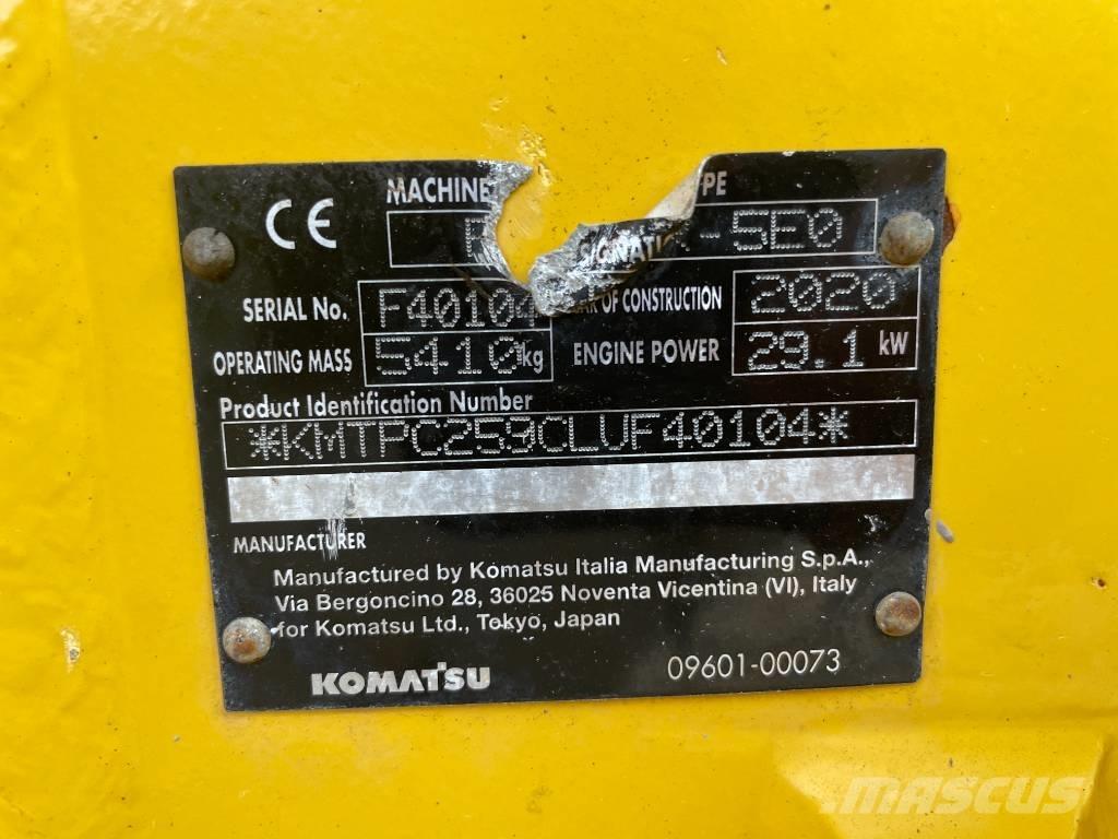 Komatsu PC 55 MR-5E0 Miniescavatori