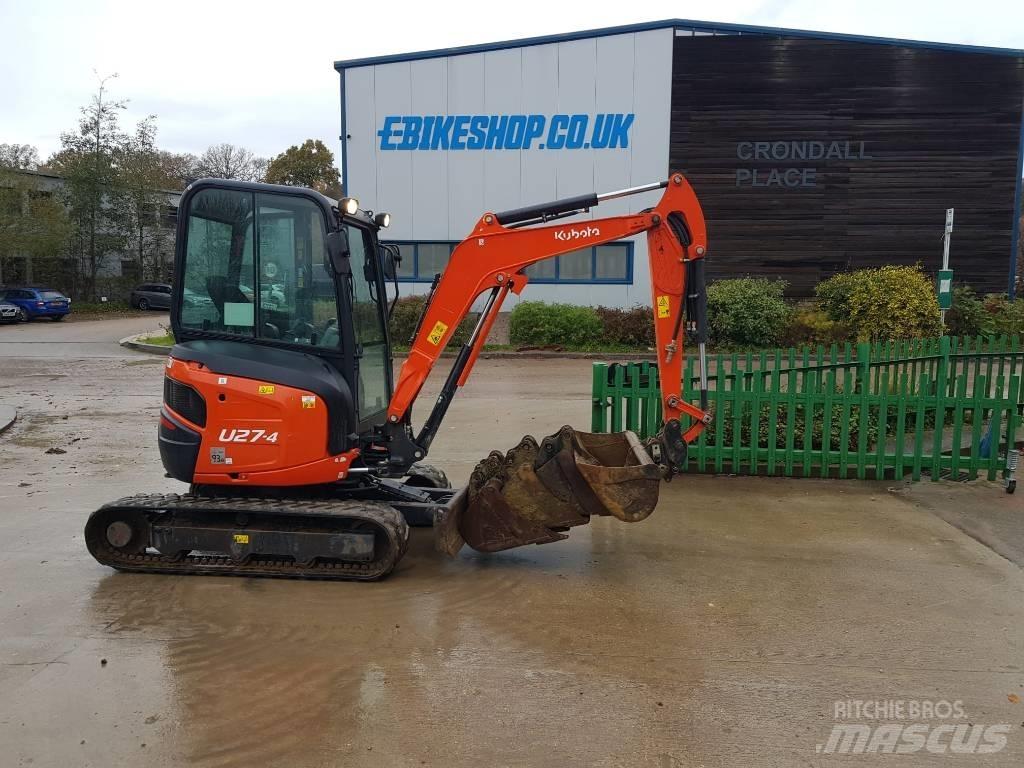Kubota U27-4 Miniescavatori