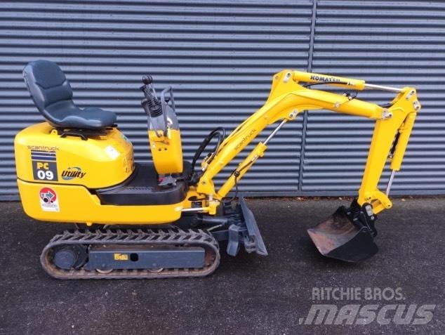 Komatsu PC 9 Miniescavatori