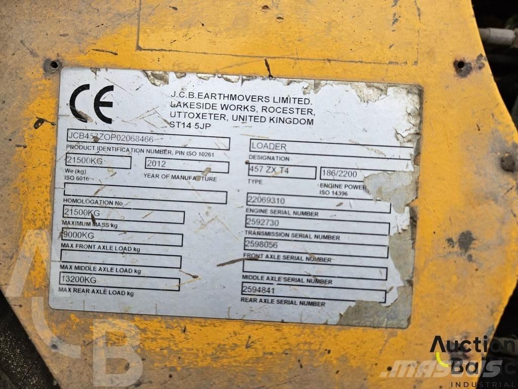 JCB 457 ZX Pale gommate