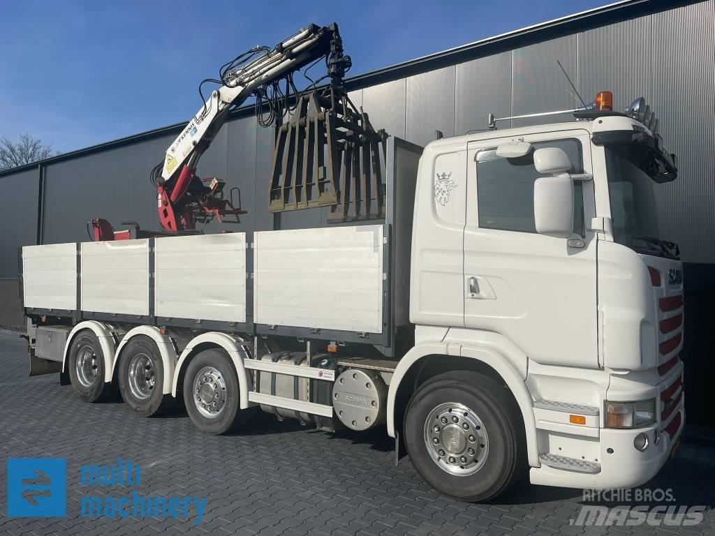 Scania R500 V8 Camion con sponde ribaltabili