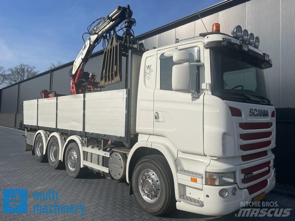 Scania R500 V8 Camion con sponde ribaltabili