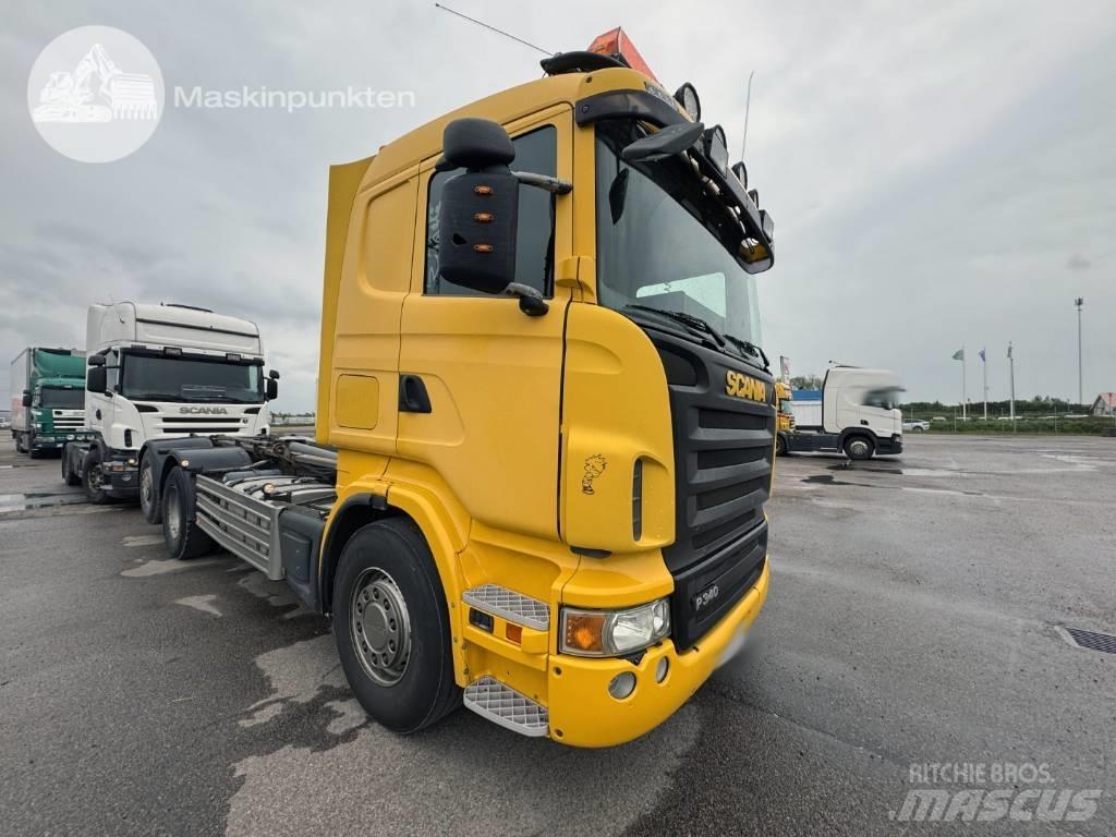 Scania R 420 LB Camion con gancio di sollevamento