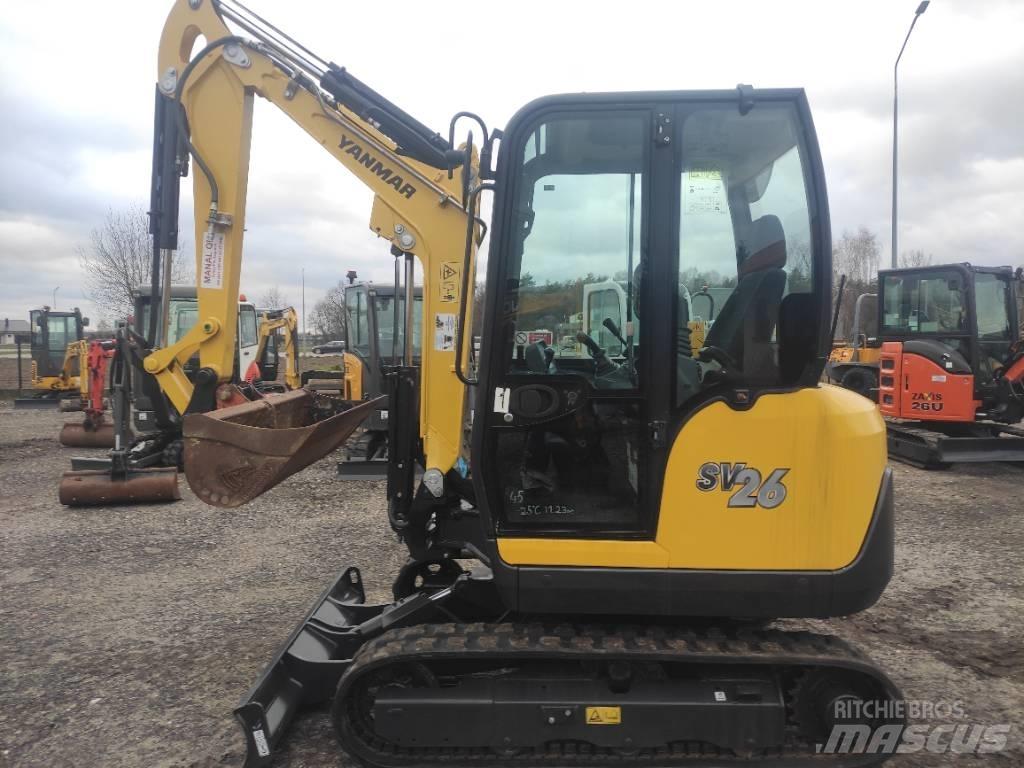 Yanmar SV 26 2017r Miniescavatori