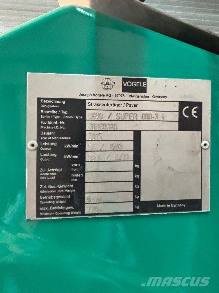 Vögele 800-3i Ruspe