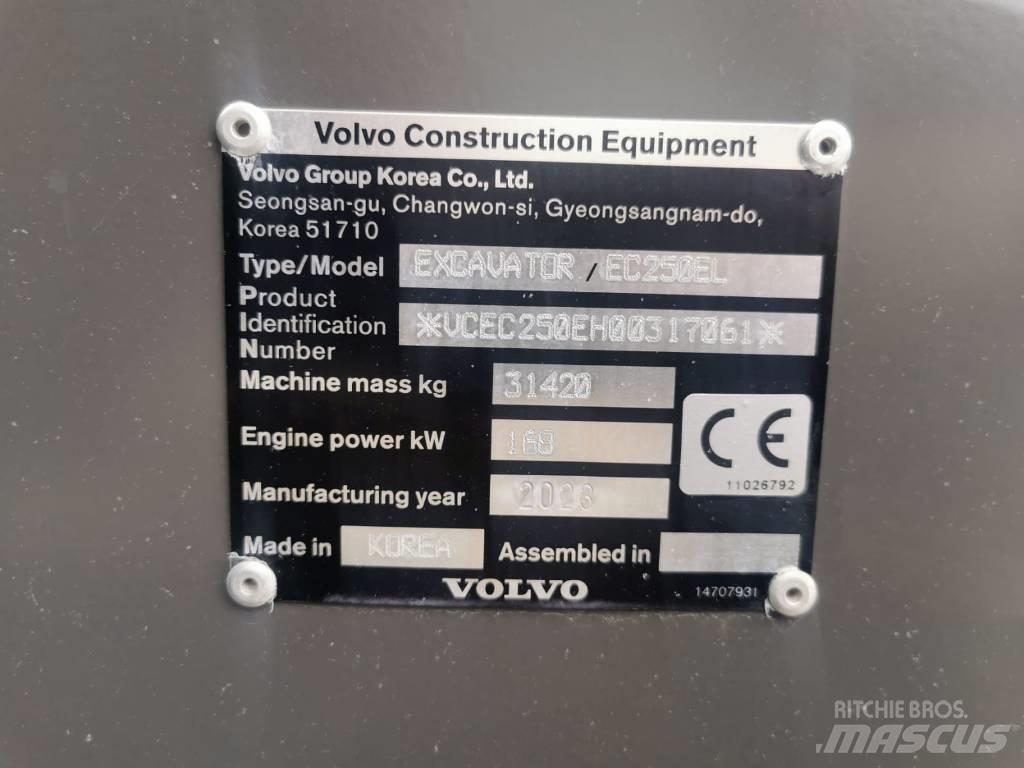 Volvo EC250EL Escavatori cingolati