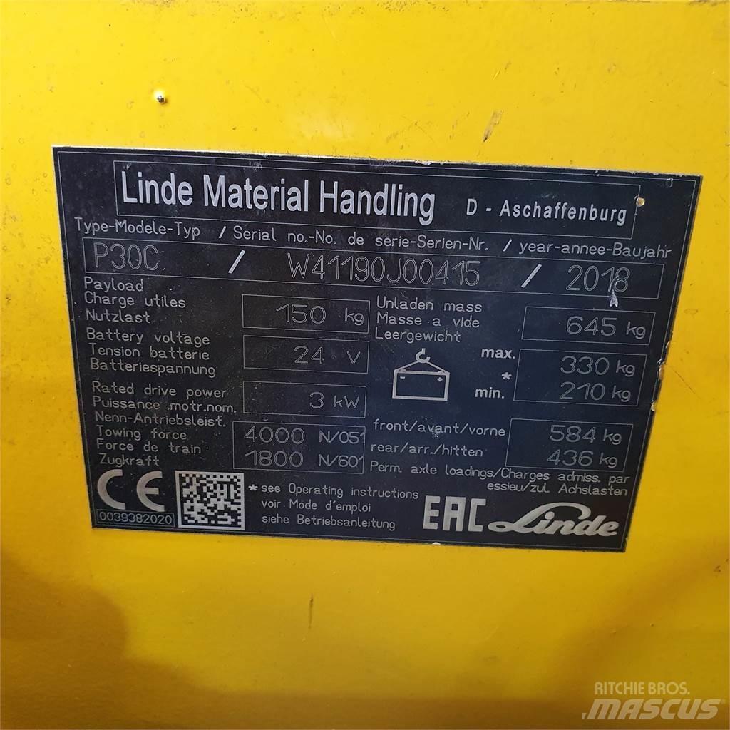 Linde P30C Motrice