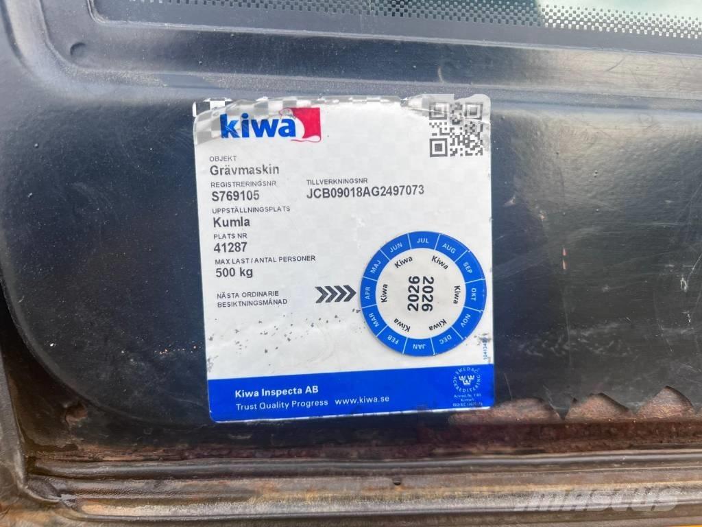 JCB 8018 Miniescavatori