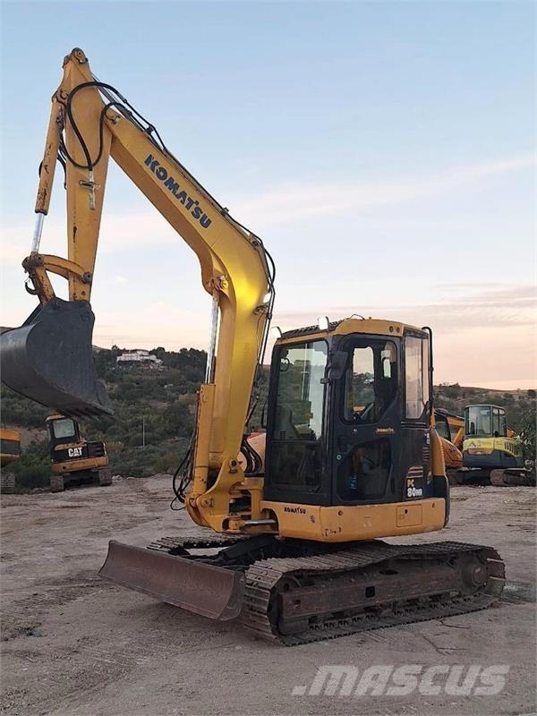Komatsu PC80 Miniescavatori