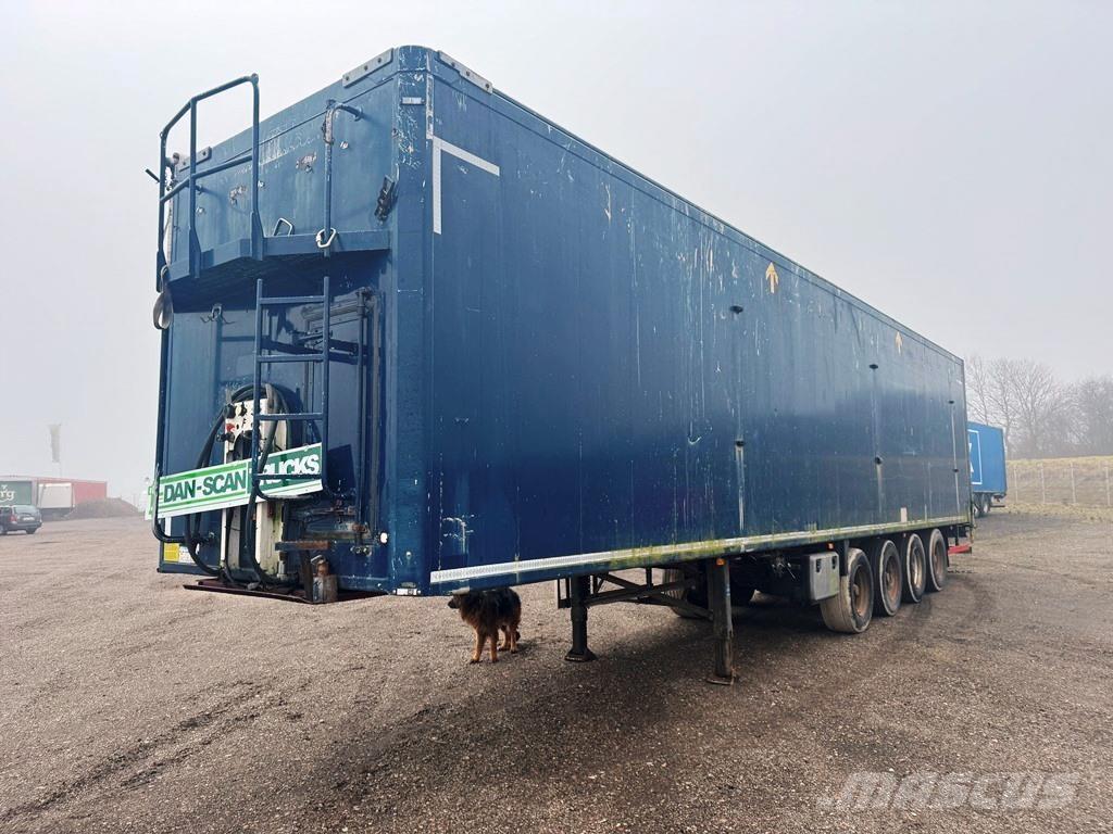 Kel-Berg 4 aksl. Semirimorchi per segatura e cippato