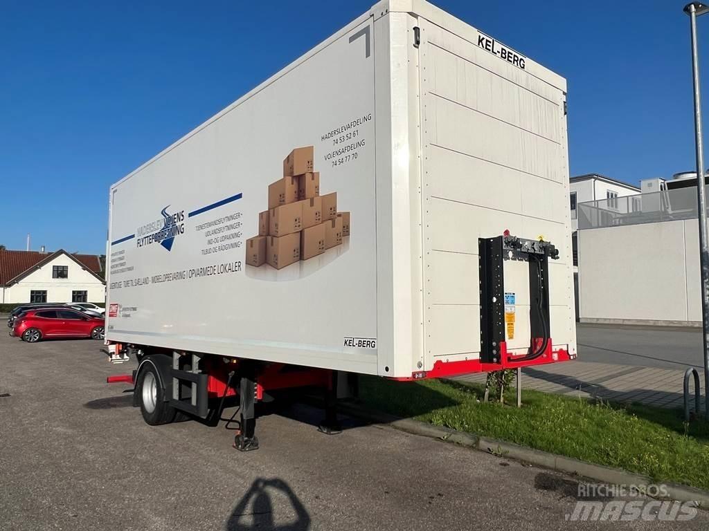 Kel-Berg 7,5m Semirimorchi a cassone chiuso