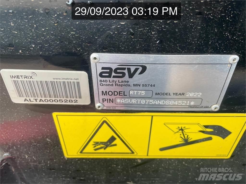 ASV POSI-TRACK RT75 Mini Pale Gommate