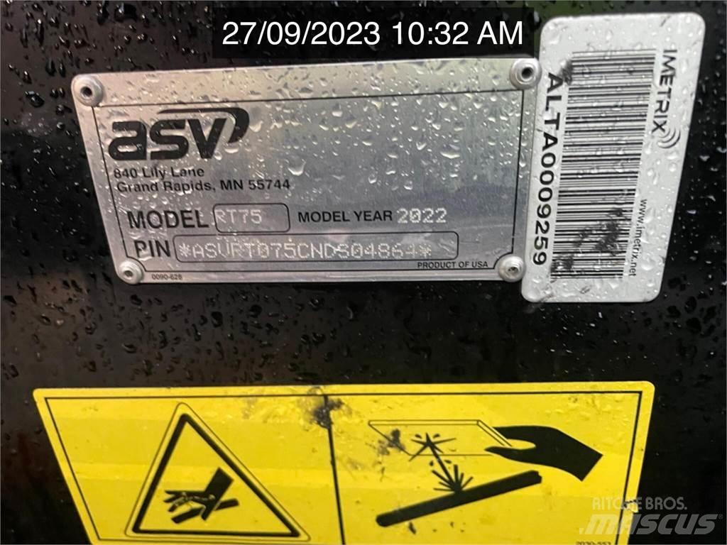 ASV POSI-TRACK RT75 Mini Pale Gommate