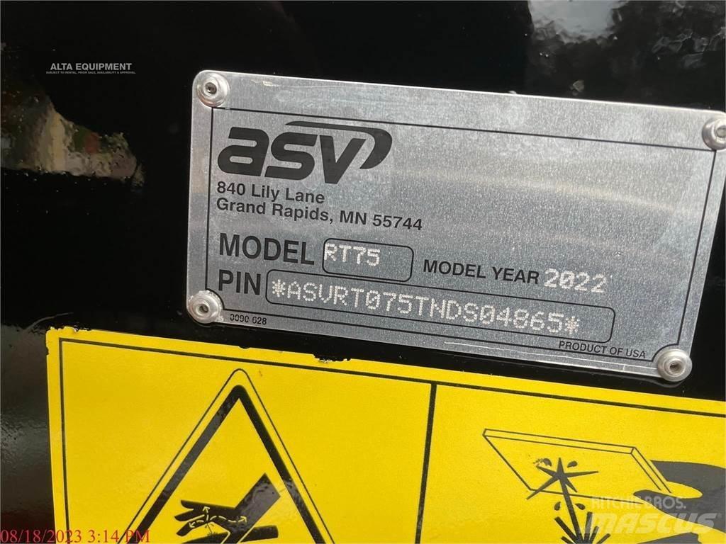ASV POSI-TRACK RT75 Mini Pale Gommate