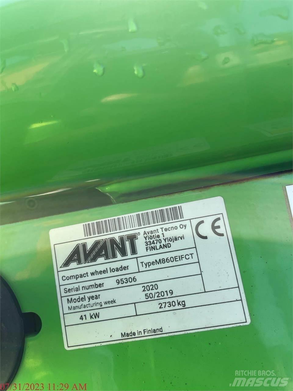 Avant 860I Pale gommate