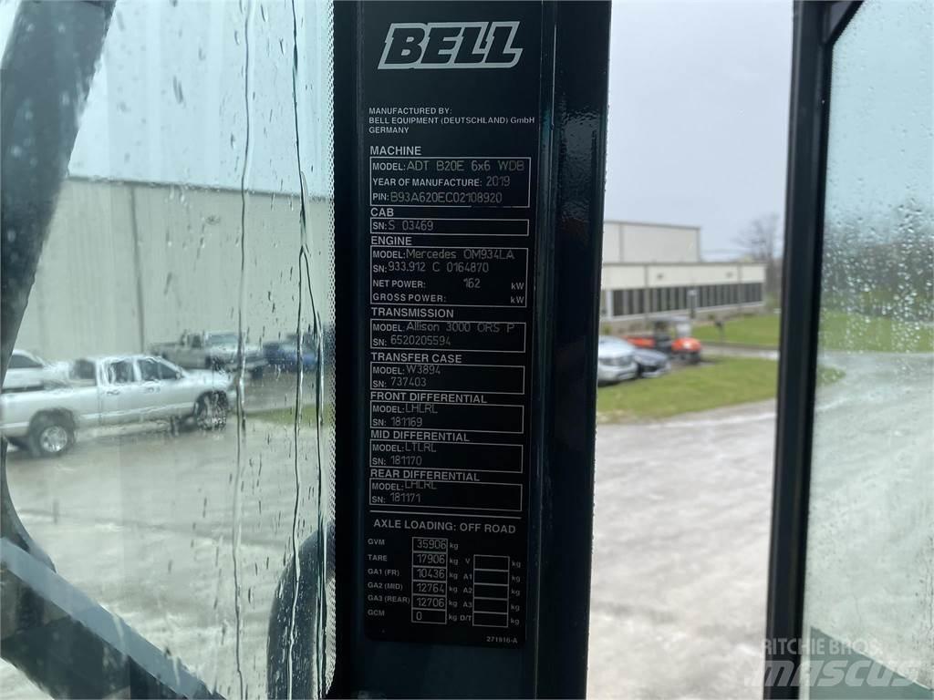 Bell B20E Dumpers articolati