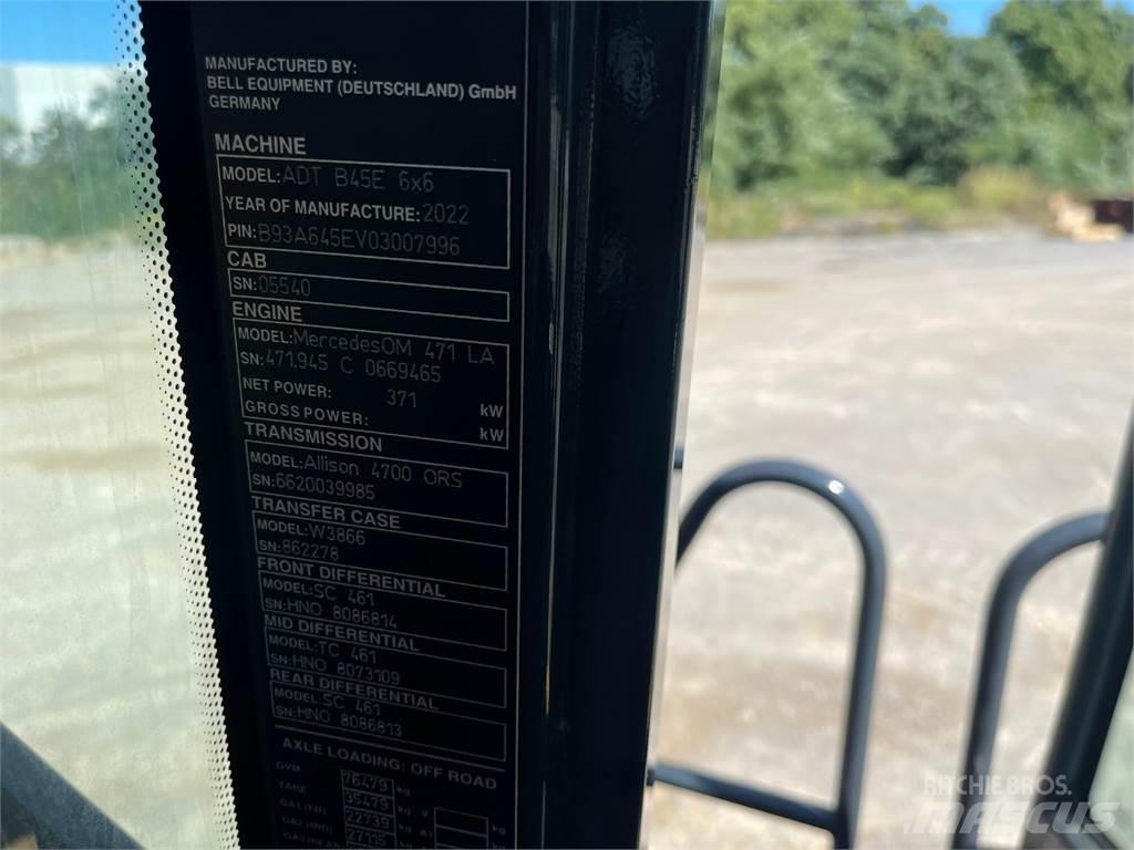 Bell B45E Dumpers articolati