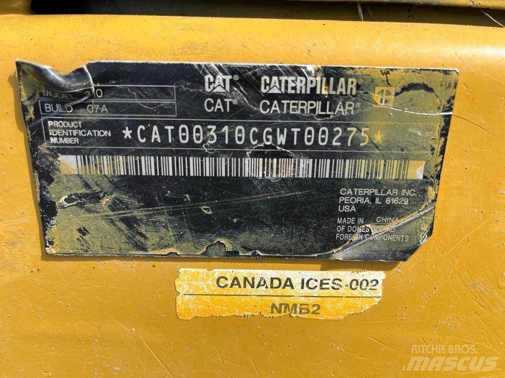 CAT 310 Escavatori cingolati