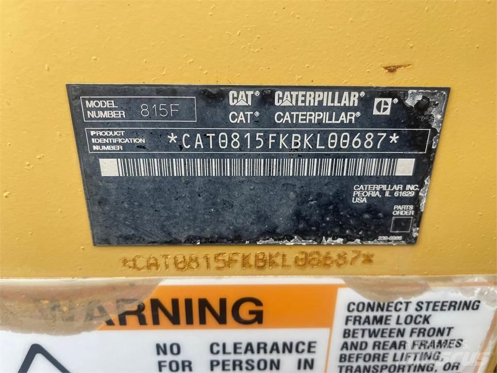 CAT 815F Compattatrici