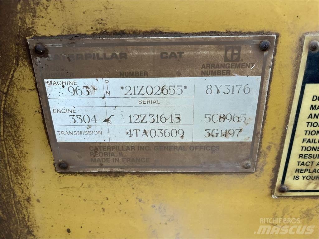 CAT 963 Pale cingolate