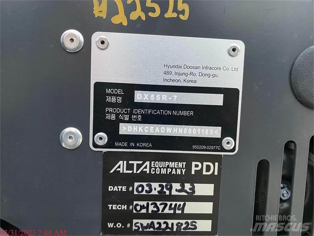 Develon DX55R-7 Miniescavatori