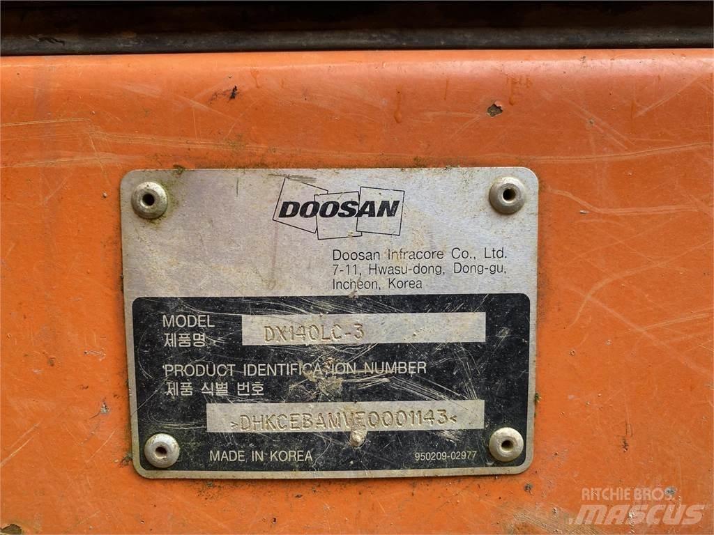 Doosan DX140 LC-3 Escavatori cingolati