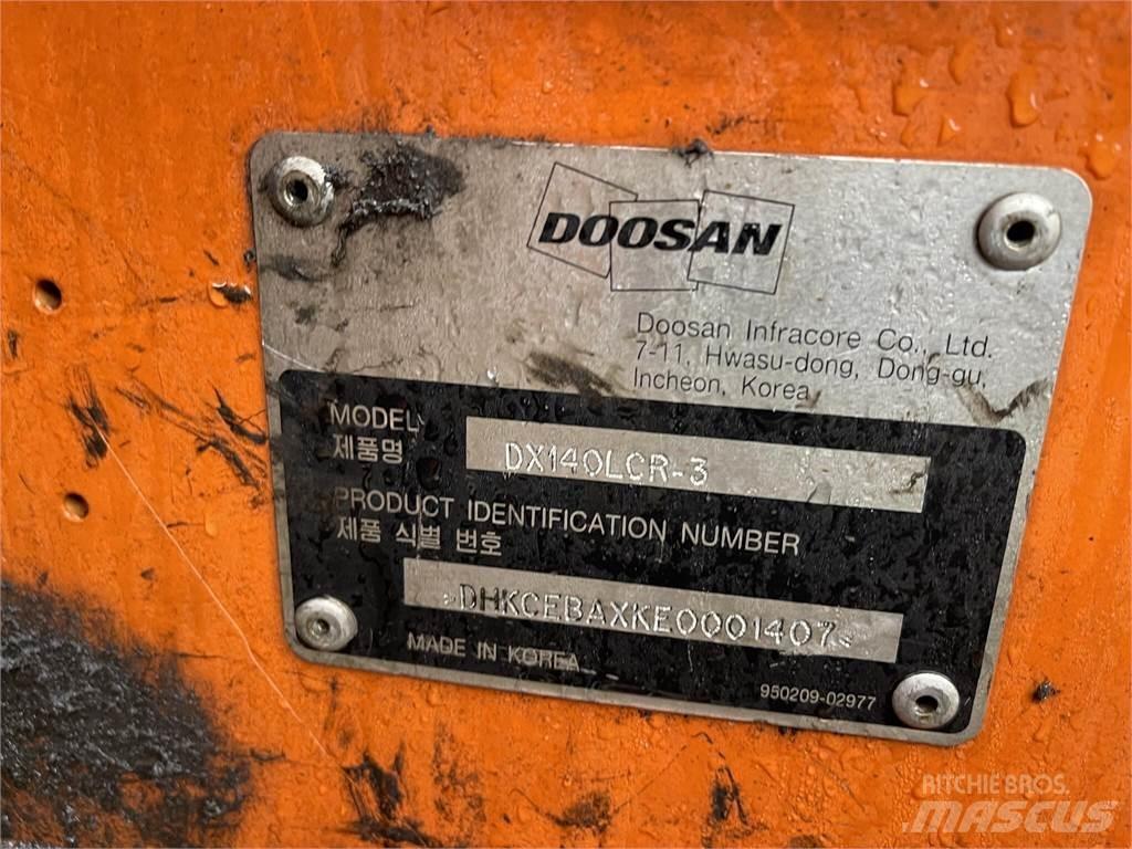Doosan DX140 LCR-3 Escavatori cingolati