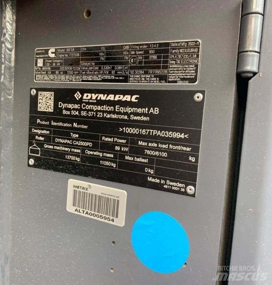 Dynapac CA2500PD Compattatrici