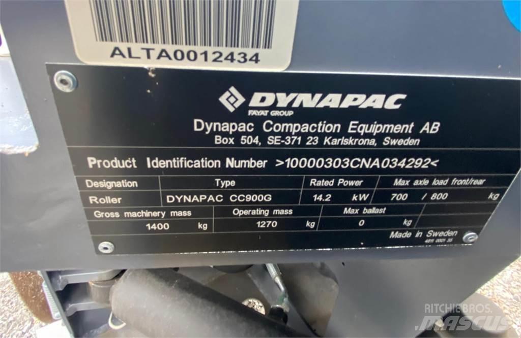 Dynapac CC900G Rulli a doppio tamburo
