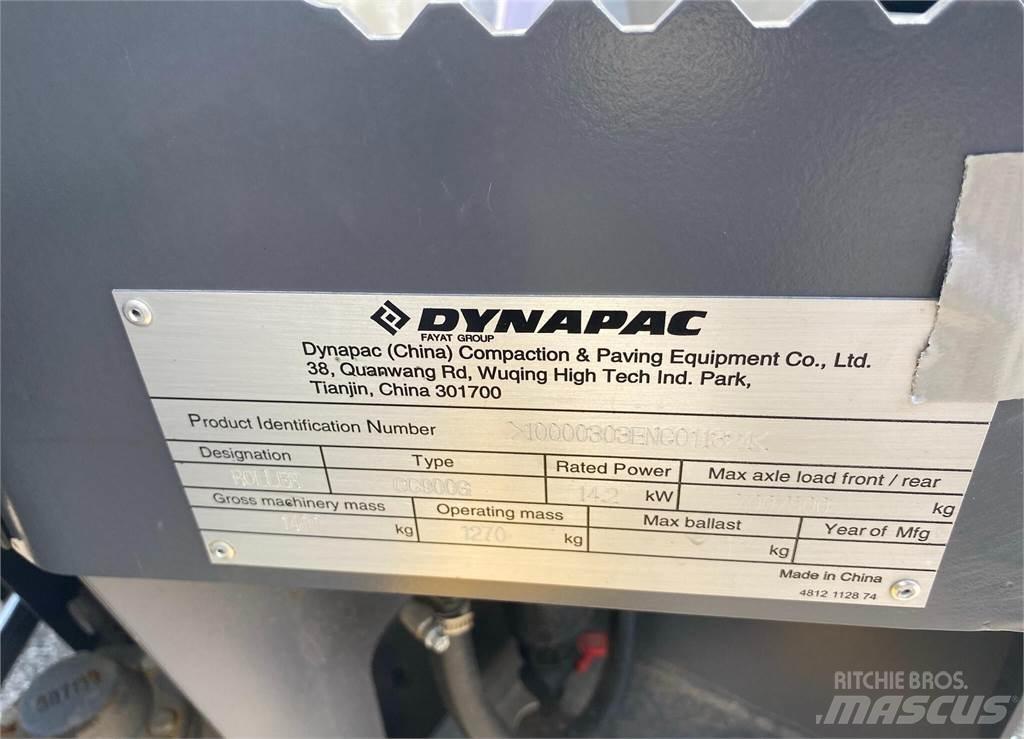 Dynapac CC900G Rulli a doppio tamburo
