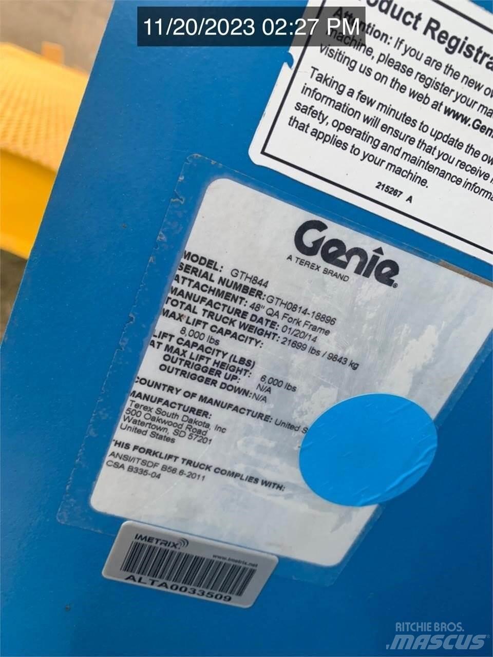 Genie GTH844 Sollevatori telescopici
