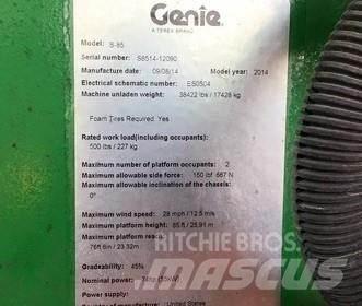 Genie S85 Piattaforme a braccio telescopico