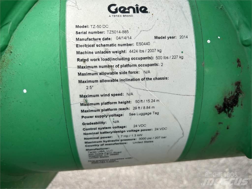 Genie TZ50 Piattaforme aeree su rimorchio