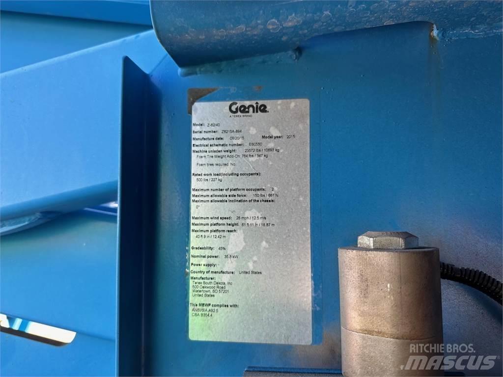 Genie Z62/40 Piattaforme a braccio articolato