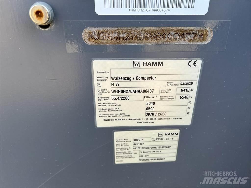 Hamm H7I Rulli a doppio tamburo