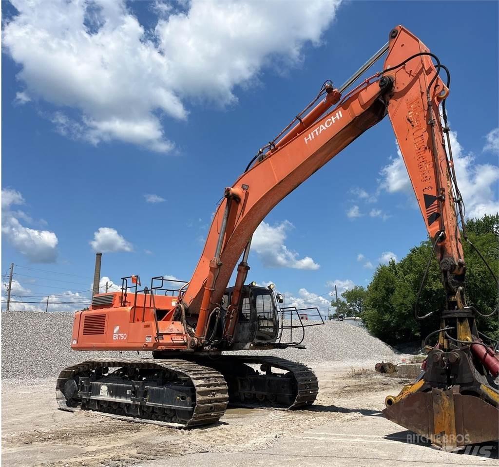 Hitachi EX750-5 Escavatori cingolati