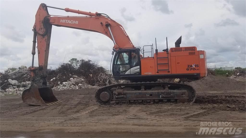 Hitachi ZX670 LC-5B Escavatori cingolati
