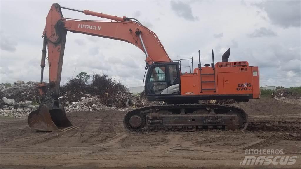 Hitachi ZX670 LC-5B Escavatori cingolati