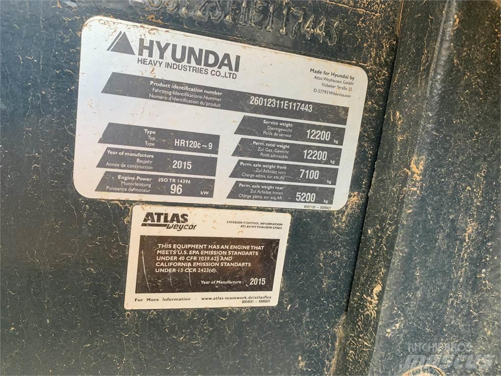 Hyundai HR120C-9 Rulli a doppio tamburo