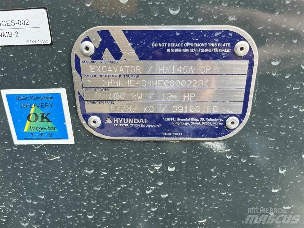 Hyundai HX145A LCR Escavatori cingolati