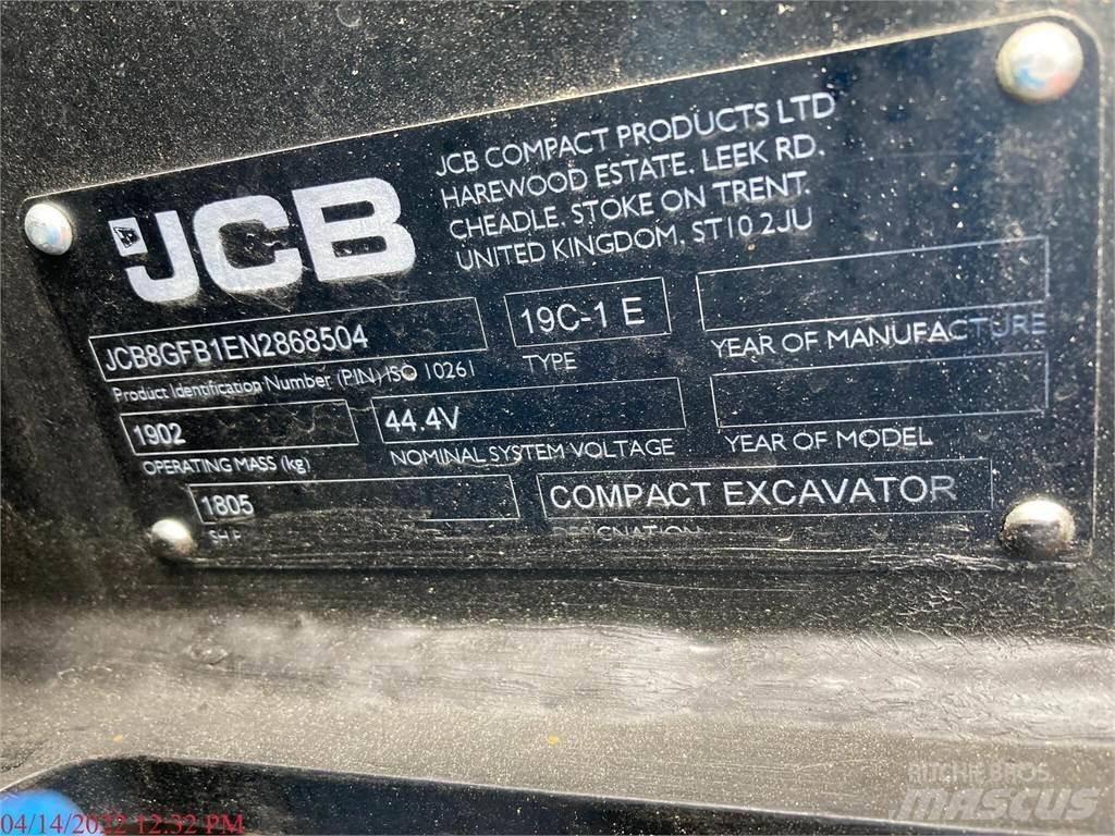 JCB 19C-1E Miniescavatori