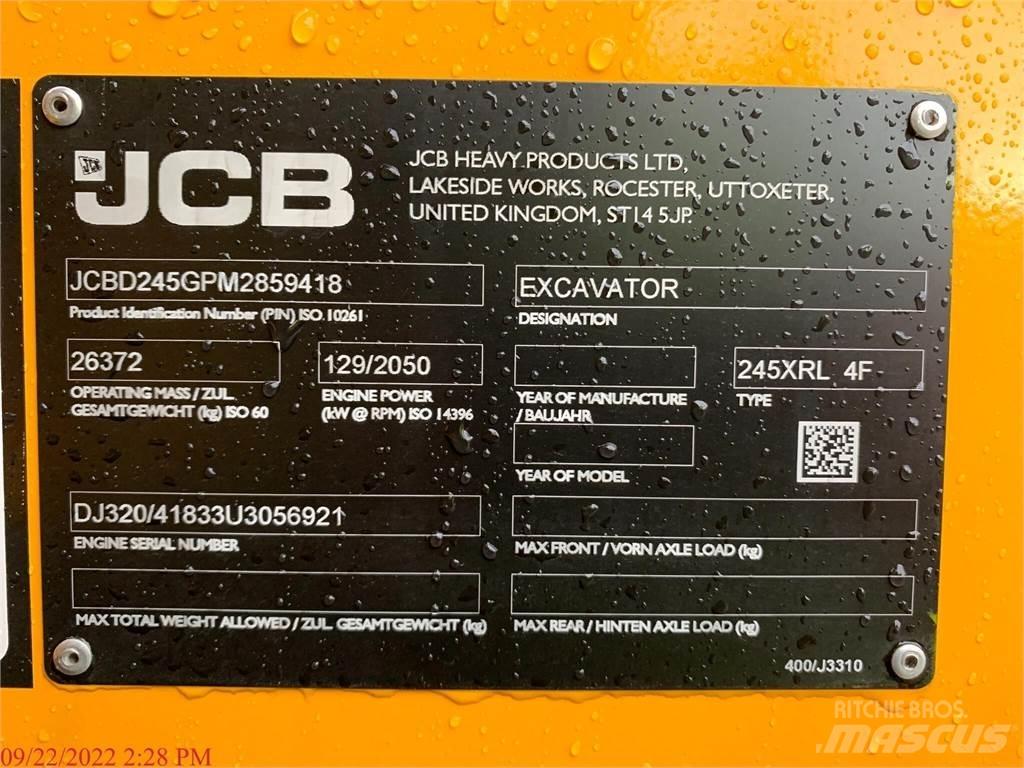 JCB 245XR Escavatori cingolati