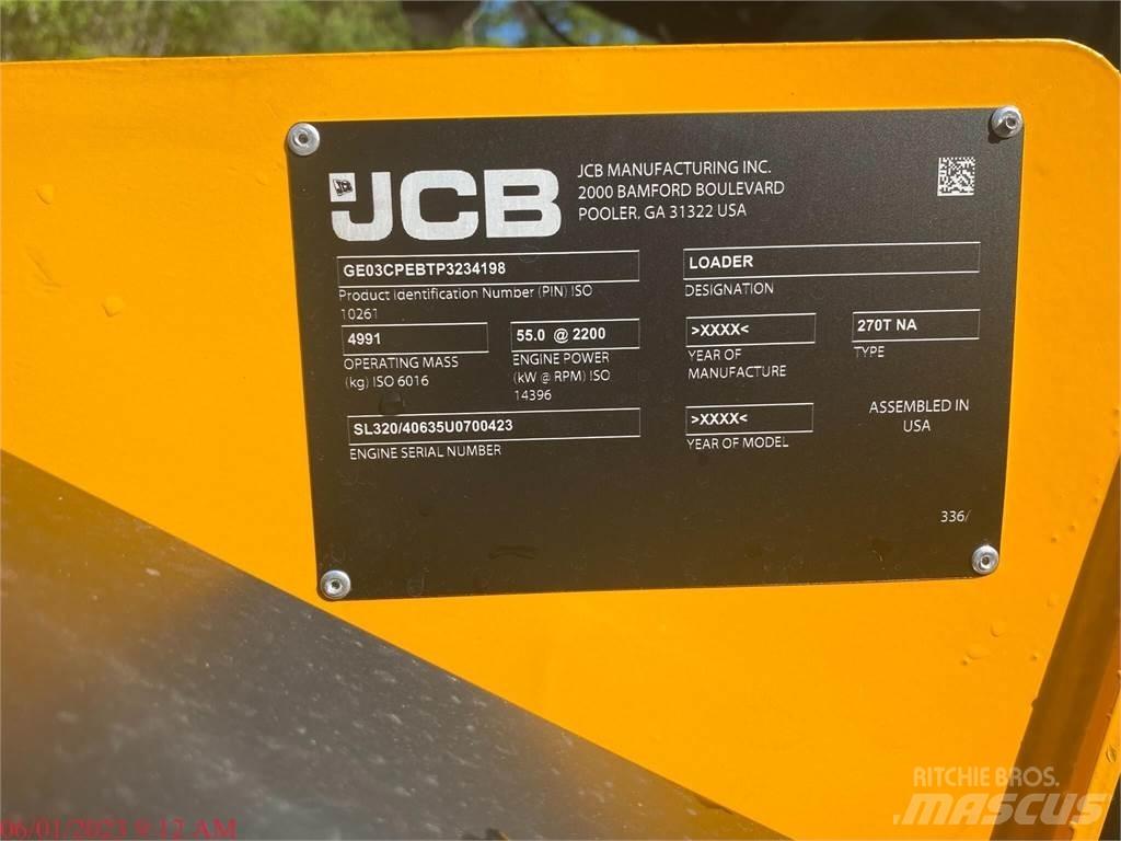 JCB 270T Mini Pale Gommate